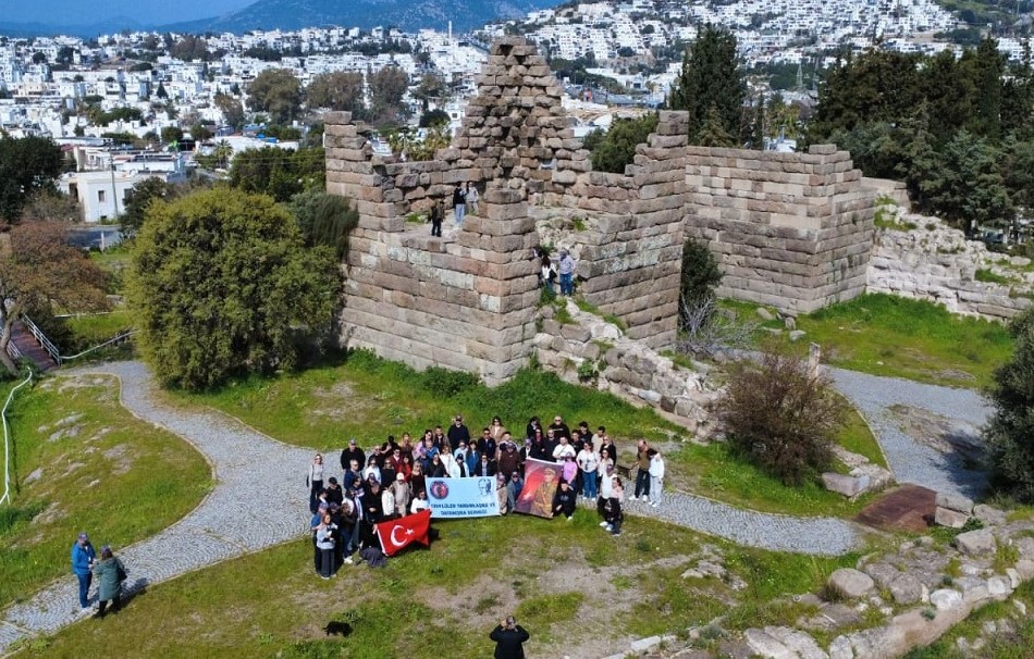 DERNEĞİMİZ TARAFINDAN DÜZENLENEN BODRUM-KOS TURU GEZİSİ GÖRÜNTÜLERİ