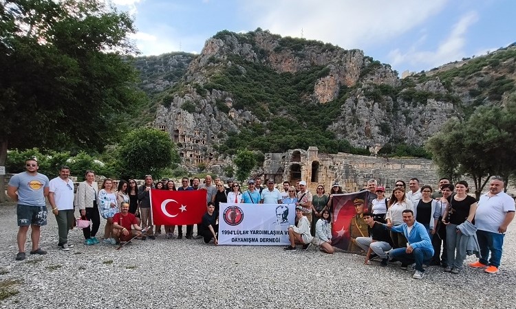 DERNEĞİMİZ TARAFINDAN EMEKLİ GRUP DÖNEM DEVRE  KAMPI KAPSAMINDA GEZİLER DÜZENLENDİ